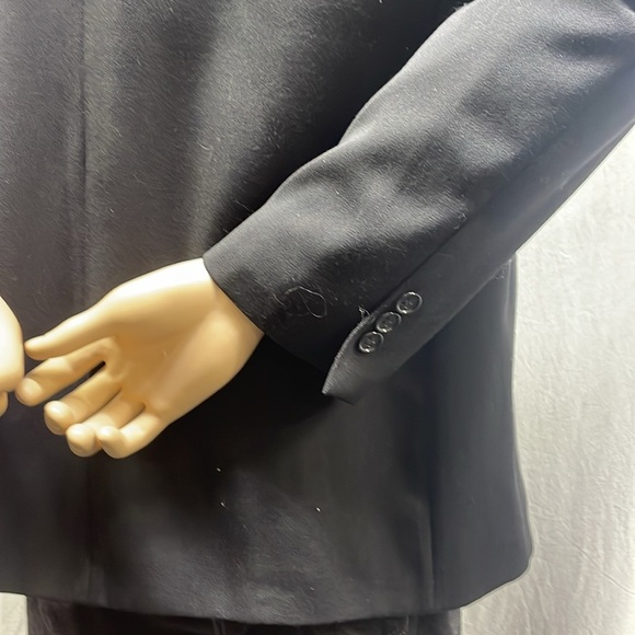 Jean-Paul Germain Men's Black Wool Jacket Blazer - Picture 8 of 14